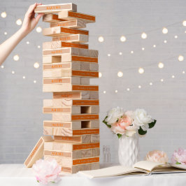 Retro-Hochzeitname Mit Monogramm