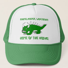 Retro Hodag - Rhinelander Hodag Hut Truckerkappe