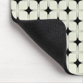 Retro-Hofmousepad, schwarz Mousepad (Ecke)