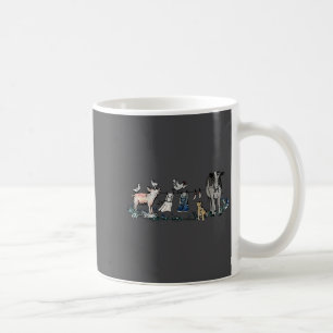 Retro-Hoftiere Meme Bauernhoftiere hängen C Kaffeetasse