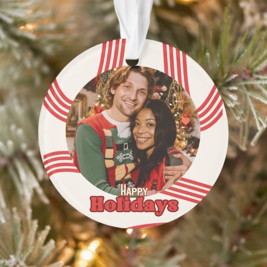 Retro Holiday Friends Ornament (Baum)