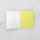 “Retro Holiday Greeting Card – Santa & Gifts” Karte (Innenseite)