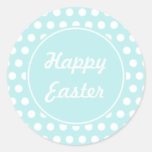 Retro Holiday Happy Oaster Stickers (Vorderseite)