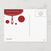 Retro Holiday Ornament - updated Feiertagspostkarte (Rückseite)