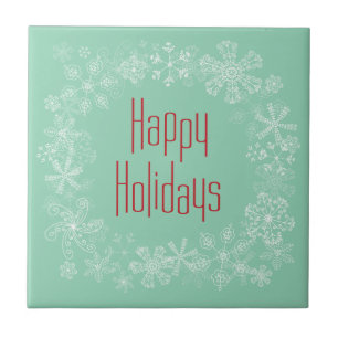 Retro Holiday Trivet Fliese