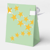 Retro Holiday Ugly Sweater Christmas Gastgeschenk Geschenkschachtel (Rückseite)