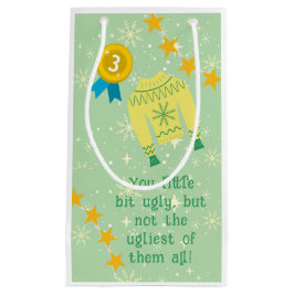 Retro Holiday Ugly Sweater Christmas Party Kleine Geschenktüte