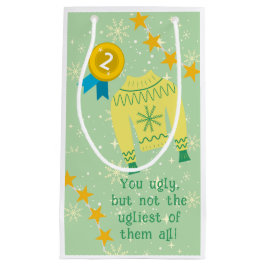 Retro Holiday Ugly Sweater Christmas Party Kleine Geschenktüte