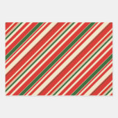 Retro Holly Jolly Christmas Elves Geschenkpapier Set (Vorderseite 2)