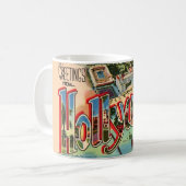 Retro Hollywood Florida Kaffeetasse (Vorderseite Links)