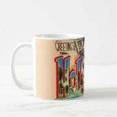 Retro Hollywood Florida Kaffeetasse (Links)