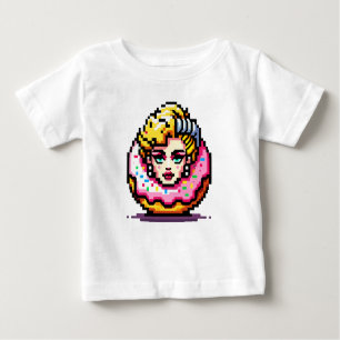 Retro Hollywood Icon - Pixel Art Pop Culture Baby T-shirt