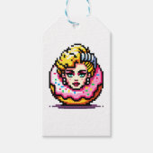 Retro Hollywood Icon - Pixel Art Pop Culture Geschenkanhänger (Vorderseite)