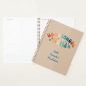 Retro Homeschool Mama Mama Personalisiert Planer (Anzeige)