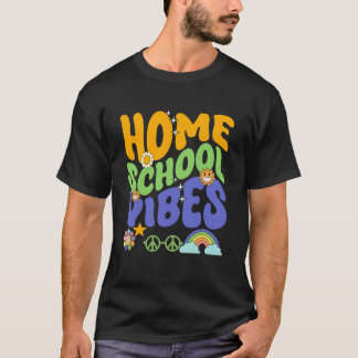 Retro-Homeschool-Zitate Homeschool-Mutter-Lehrer-B T-Shirt