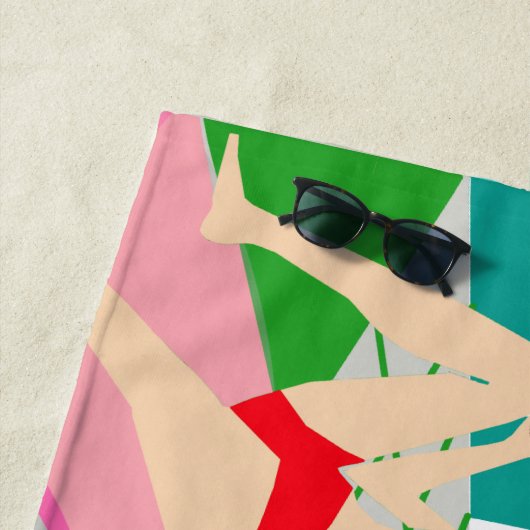 Retro homosexuelles Pool-Party-Badetuch Strandtuch (Beispiel)