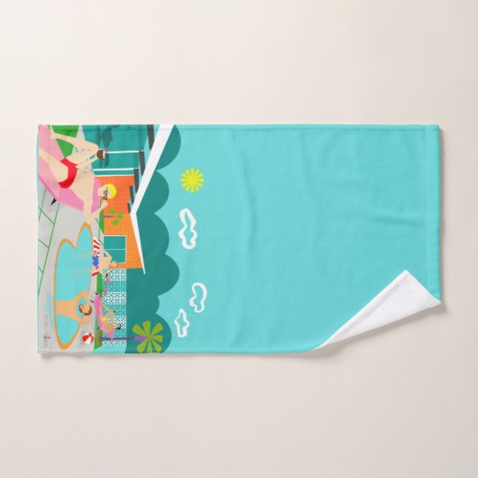 Retro homosexuelles Pool-Party-Tuch-Set Badhandtuch Set (Handtuch)