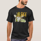 Retro Honey Bee Gnome Bee Seligen Kindness Inspira T-Shirt (Vorderseite)