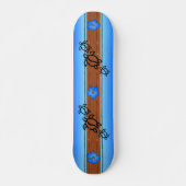 Retro Honu Surfboard Skateboard (Vorne)