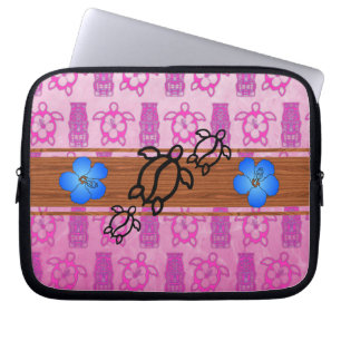 Retro Honu Surfbrett Laptopschutzhülle