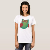 Retro Hoot Owl T-Shirt (Vorne ganz)