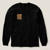 Retro Hope Never Quits Typography T-Shirt Design | Tri-Blend Shirt (Design Vorderseite)