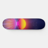 Retro-Horizont Skateboard (Horizontal)