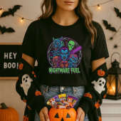 Retro Horror Albtraum Geschenk für Monster Fans T-Shirt