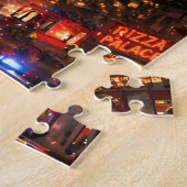 Retro-Horror-Monster-Jigsaw-Puzzle: Der Angriff vo Puzzle (Seite)