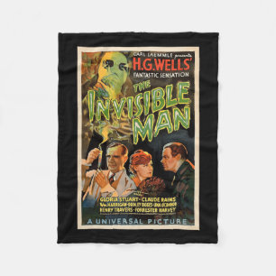 Retro Horror Movie S Monsters Halloween Fleecedecke