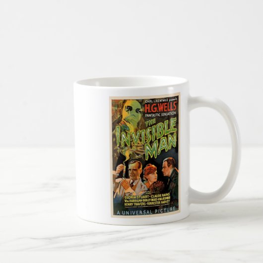 Retro Horror Movie S Monsters Halloween Kaffeetasse (Rechts)