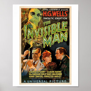 Retro Horror Movie S Monsters Halloween Poster