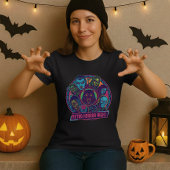 Retro-Horror-Nachtmonster T-Shirt