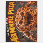 Retro-Horrorfilm-Fleece-Decke Fleecedecke (Vorderseite)