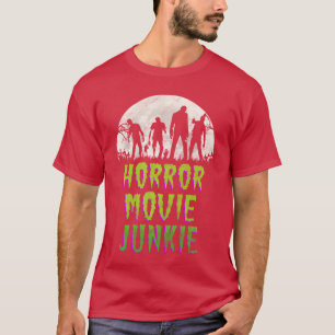 Retro-Horrorfilm-Junkie Retro-80er-Horror-Zombi T-Shirt