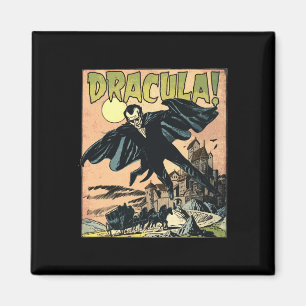 Retro-Horrorfilm-Monster-Vampir-Vintage-Halloween Magnet