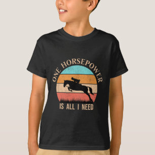 Retro Horseback Ristorante La Lanchetta T-Shirt