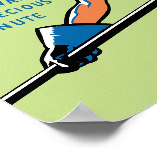 Retro: Hot Behalt Moving Poster (Ecke)