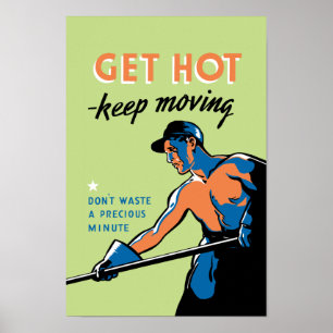 Retro: Hot Behalt Moving Poster