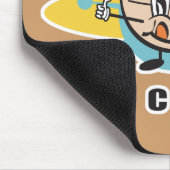 Retro-Hot-Coffee-Design Mousepad (Ecke)