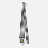 Retro Hot Dog Necktie Krawatte (Vorderseite)
