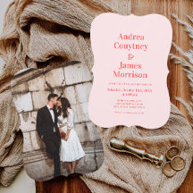 Retro Hot Pink Wedding