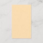 Retro House Reinigungsservice Spray Flasche farbig Visitenkarte (Rückseite)