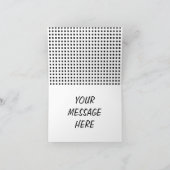 Retro Housefrau Card aus den 50er Jahren ~ Anpasse Karte (Innenseite)