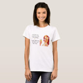 Retro Housefrau T Shirt (Vorne ganz)