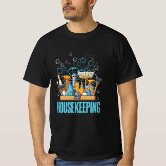 Retro Housekeeping Housekeeper T-Shirt