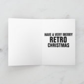 RETRO HOUSEWIFE CHRISTMAS CARDS KARTE (Innenseite)