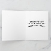 RETRO HOUSEWIFE FUNNY BIRTHDAY GREETING CARDS KARTE (Innenseite)