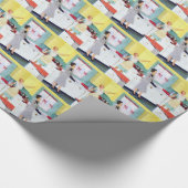 Retro Housewives Geschenkpapier (Ecke)