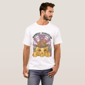 Retro Howdy Pumpkin - Fall T - Shirt (Vorne ganz)